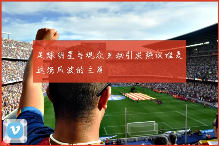 足球明星与观众互动引发热议谁是这场风波的主角
